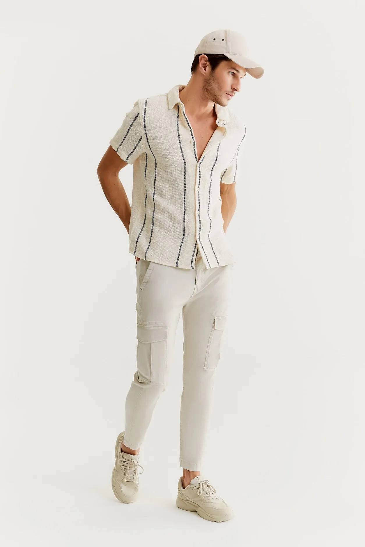 Matt Cargo Pants Stone