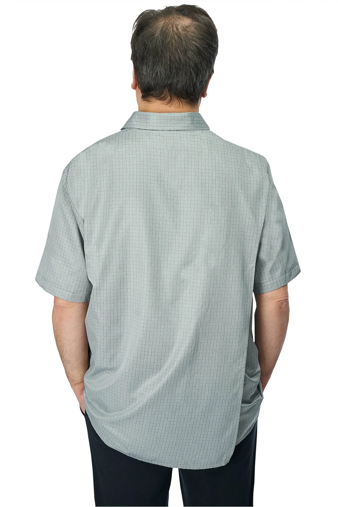 Men's Adaptive Dress Shirt for Seniors