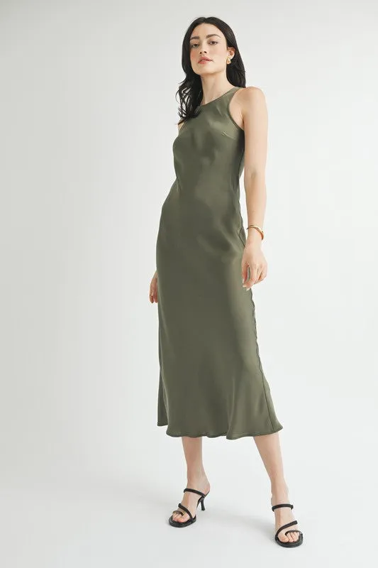 Mila Satin Slip Dress