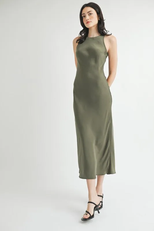 Mila Satin Slip Dress
