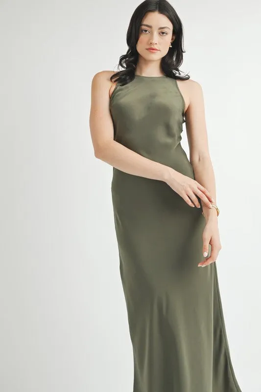Mila Satin Slip Dress