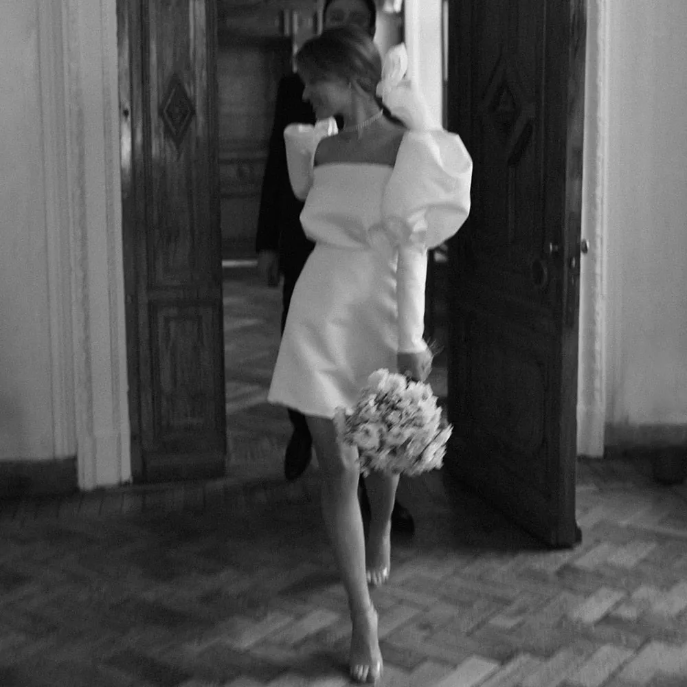 Mini Whisper Bridal Dress