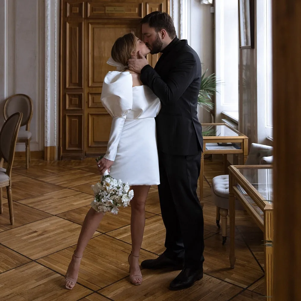 Mini Whisper Bridal Dress