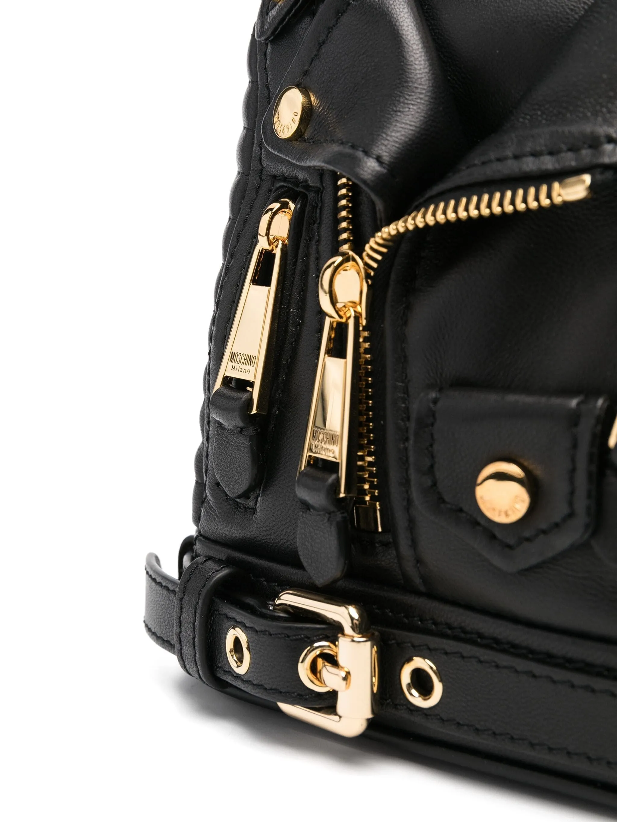 MOSCHINO BIKER TOTE BAG