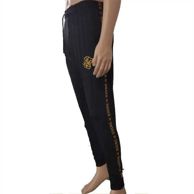 New Men'S Silk Jogging Sports Hip-Hop Slim Stretch Trousers