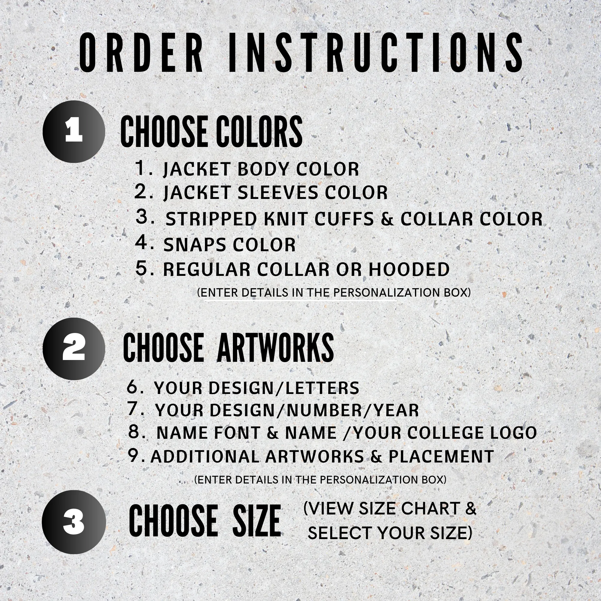 Personalized Cropped Body Vinyl/Printed Satin Varsity Jacket