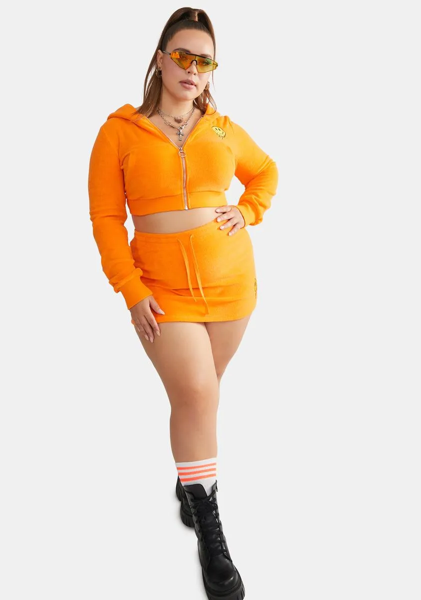 Plus Clear Communicator Terry Hoodie