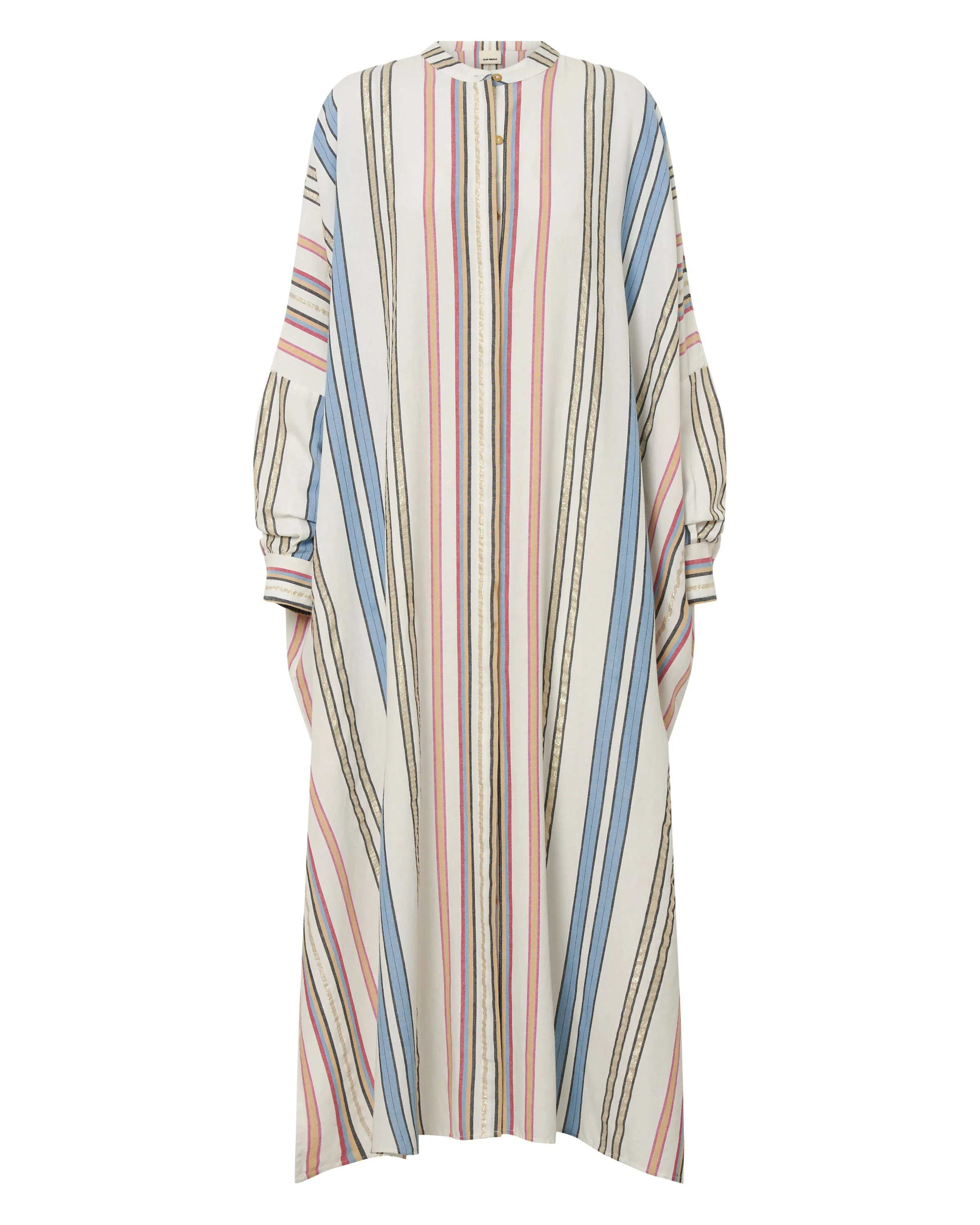 Pollux Byron Stripe Maxi Caftan Dress