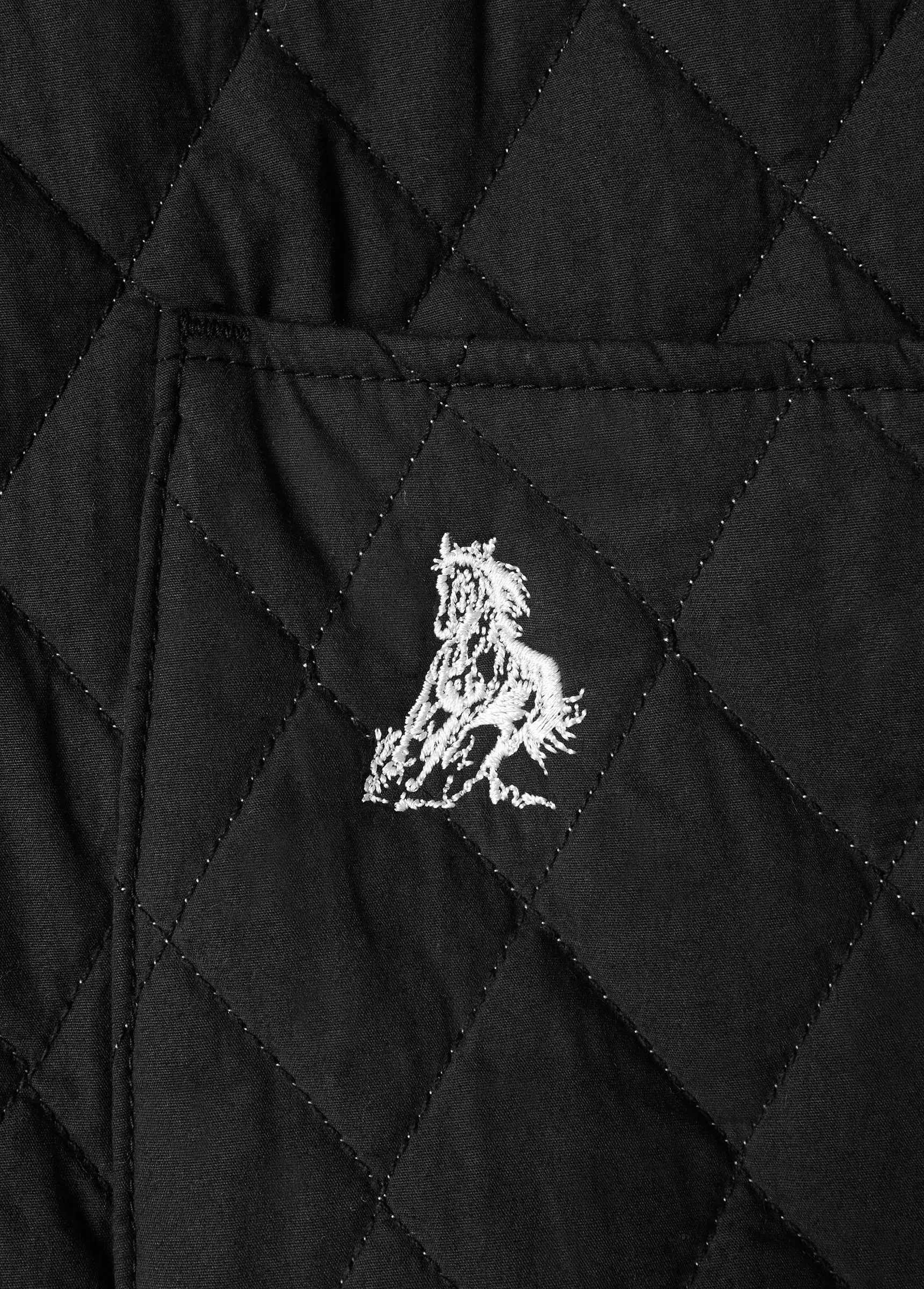 Quilted Jacket | Black