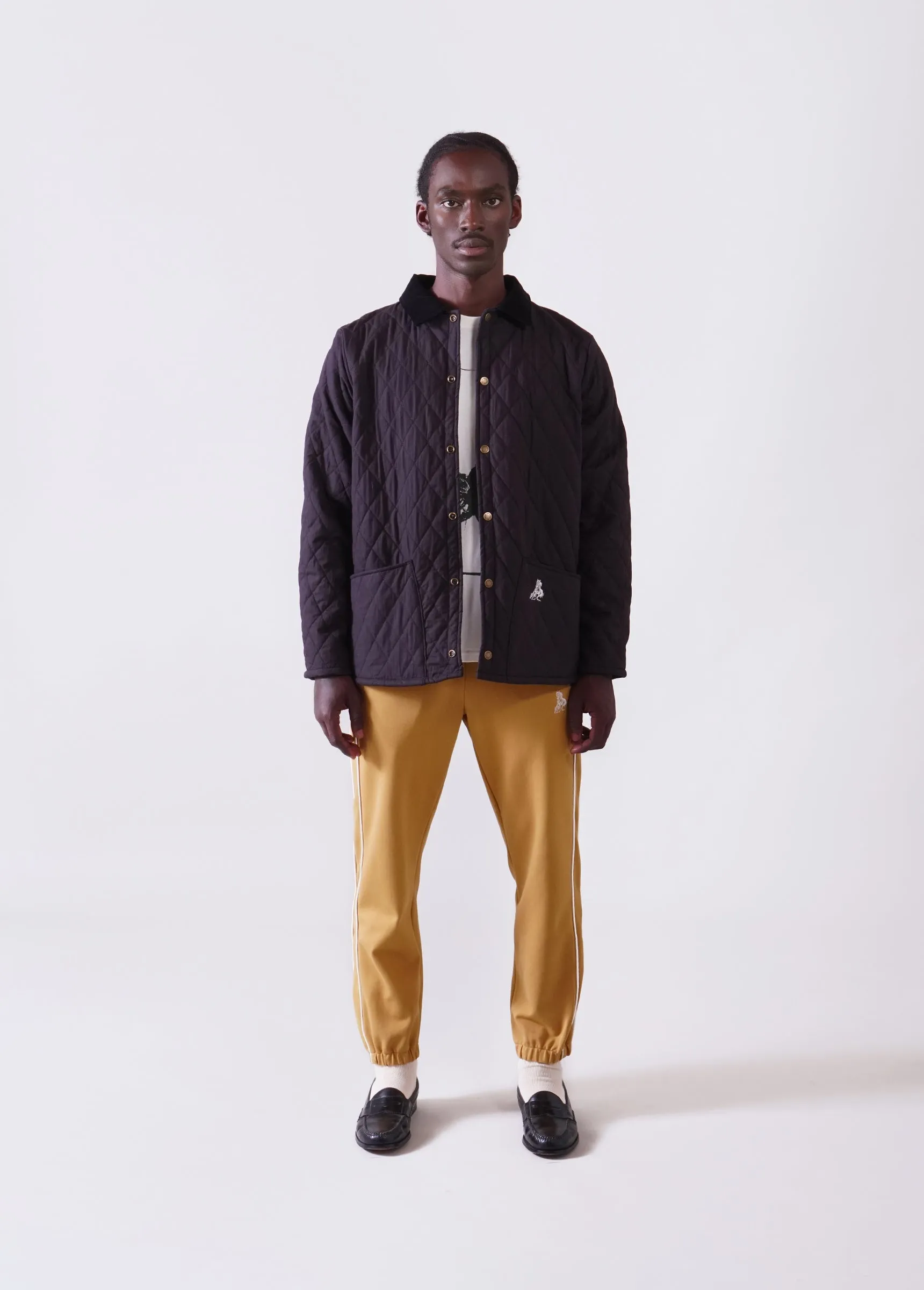 Quilted Jacket | Black