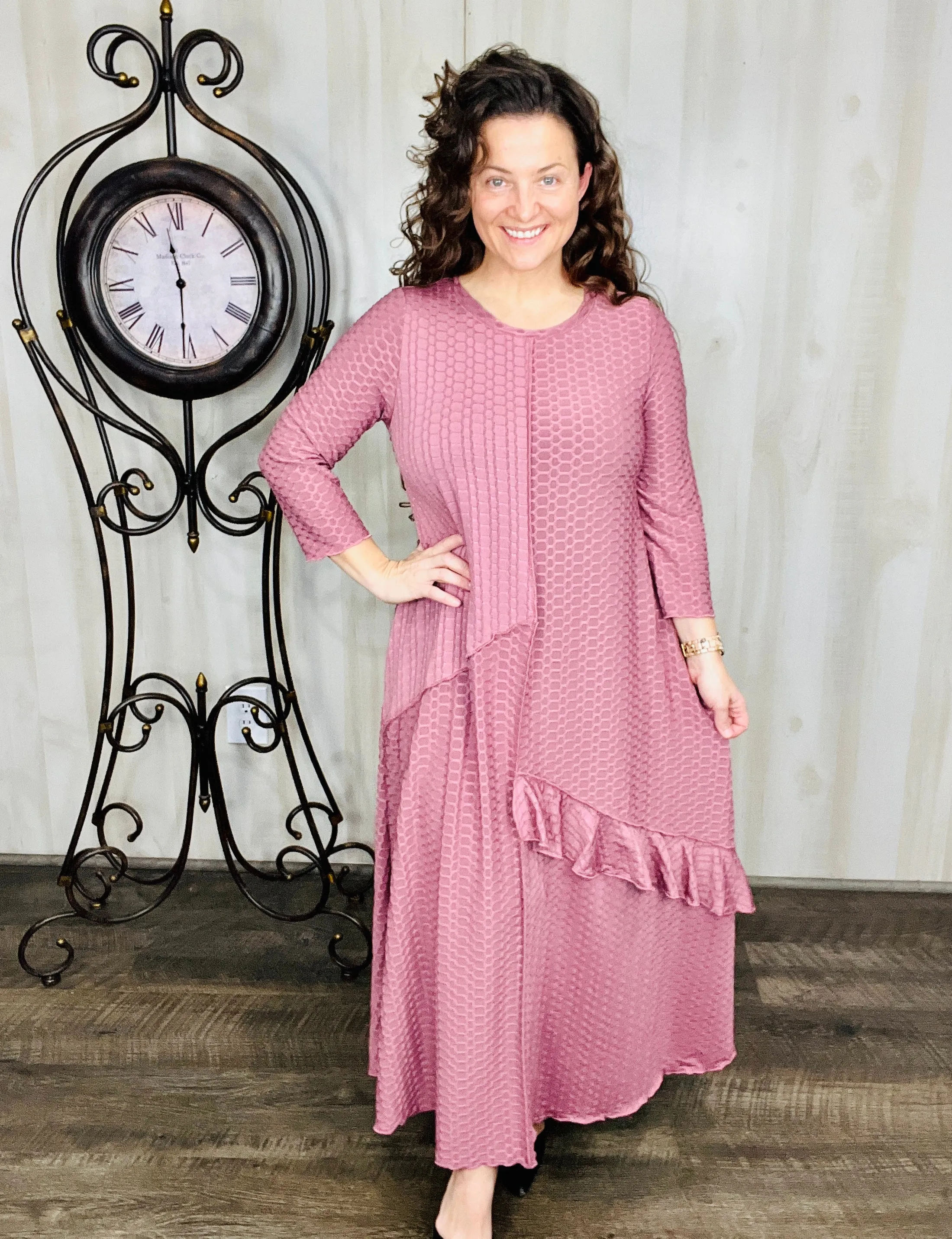 "Special Times" Dress- Mauve