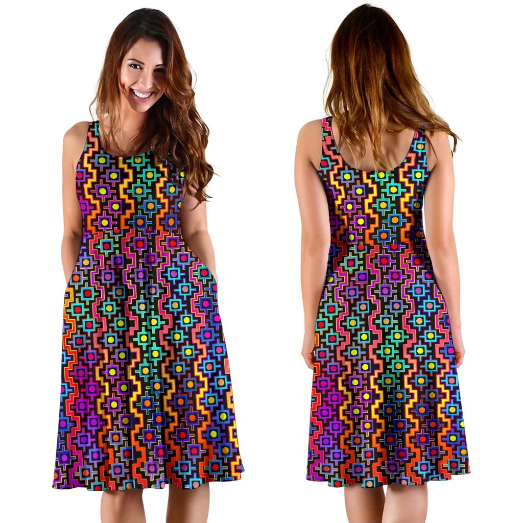 Rainbow Healing Women's Dress