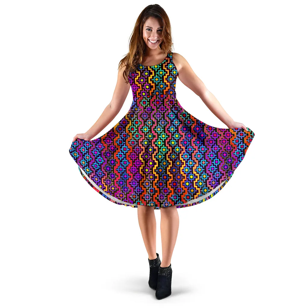 Rainbow Healing Women's Dress