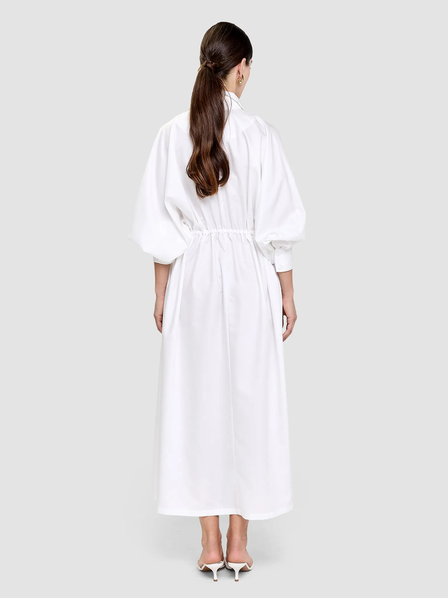Ratna Shirt Dress - Off White