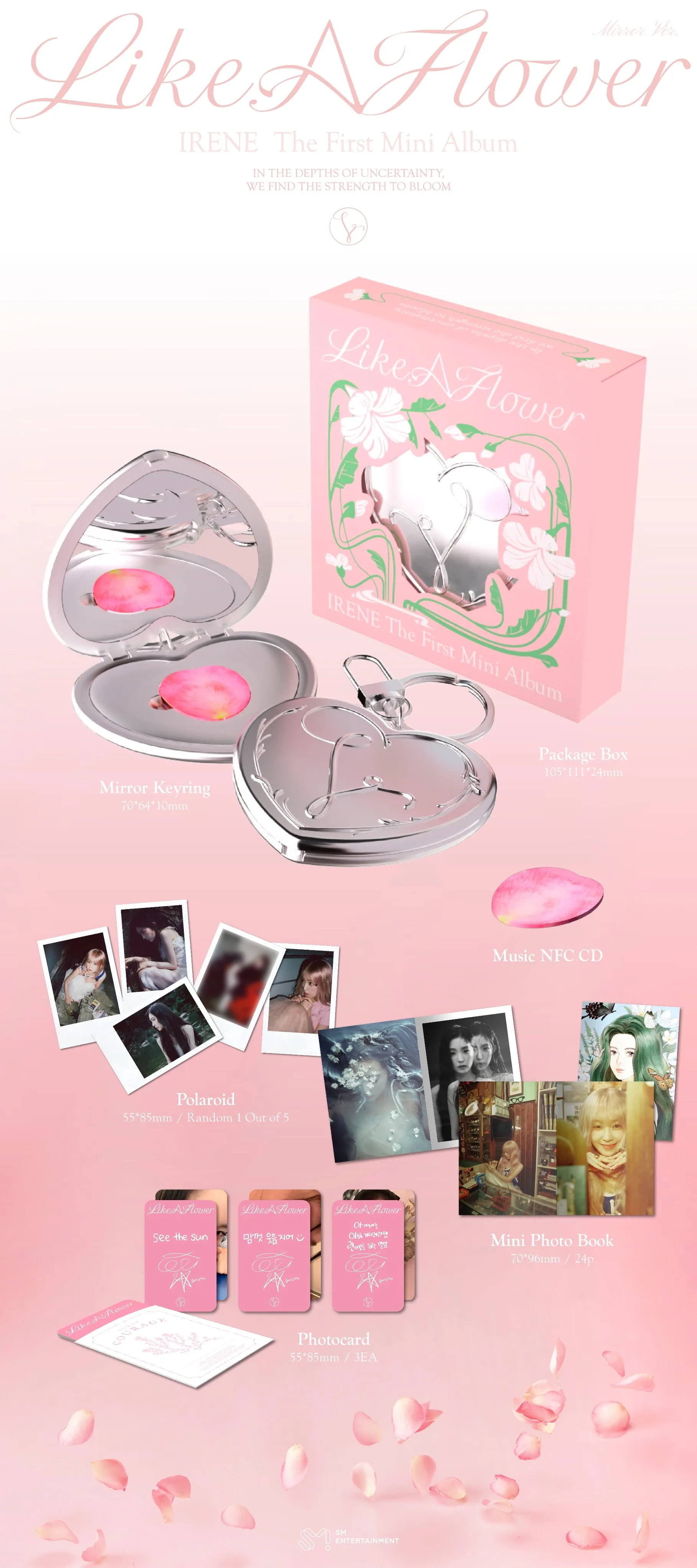 Red Velvet - IRENE - 1st Mini-Album 'Like A Flower' (Mirror Version)