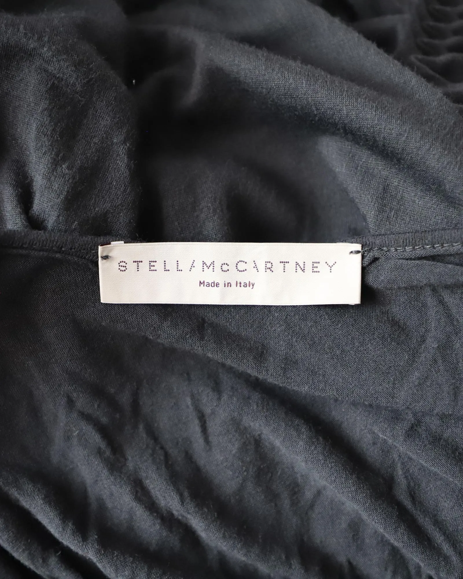 Refined Grey Viscose Mini Dress by Stella McCartney