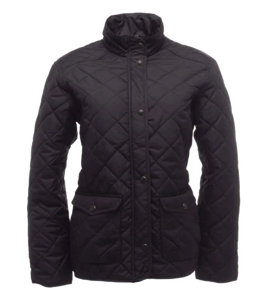 Regatta Ladies Tarah Diamond Quilted Jacket | Black