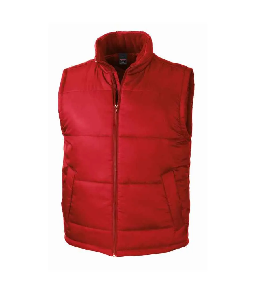 Result Core Padded Bodywarmer | Red