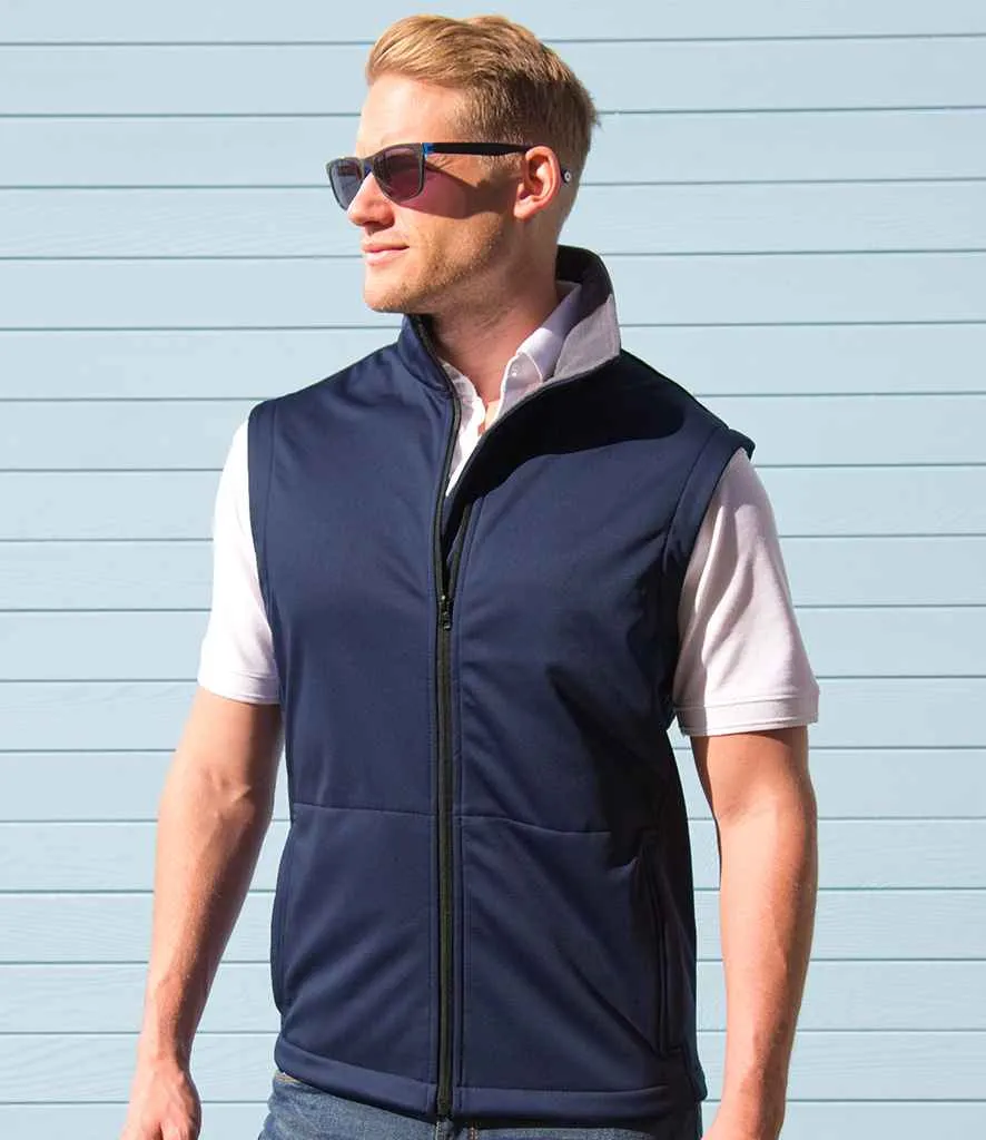 Result Core Soft Shell Bodywarmer | Navy