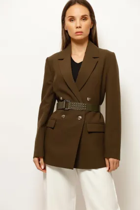 SEKET GAGA BELTED BLAZER