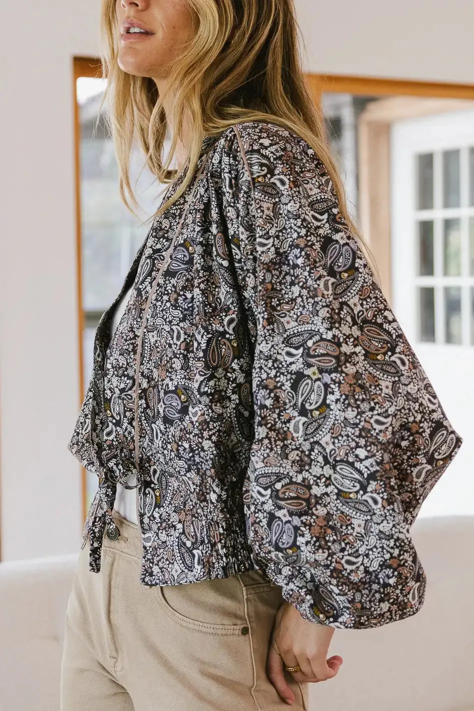 Shannon Paisley Jacket - FINAL SALE