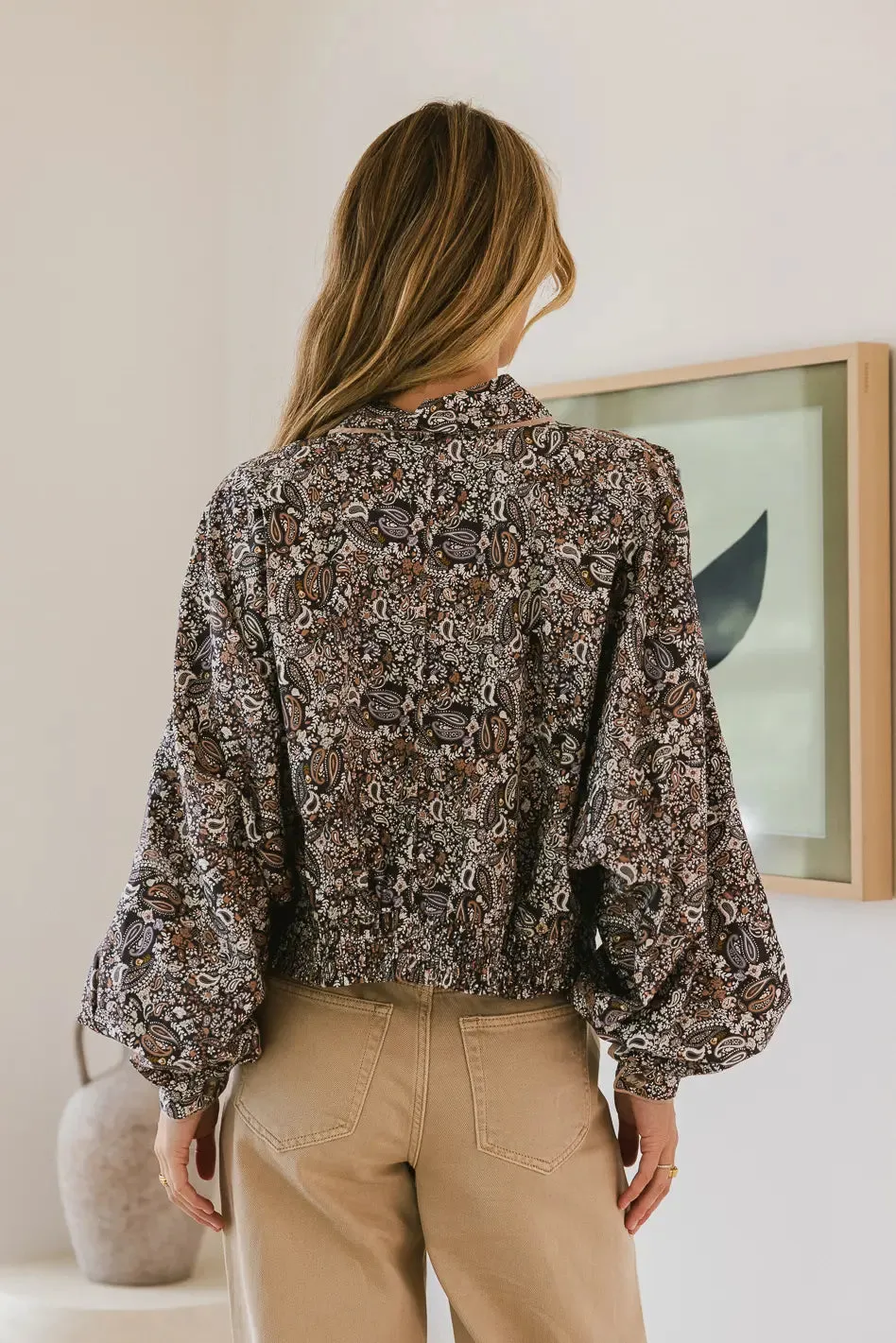 Shannon Paisley Jacket - FINAL SALE