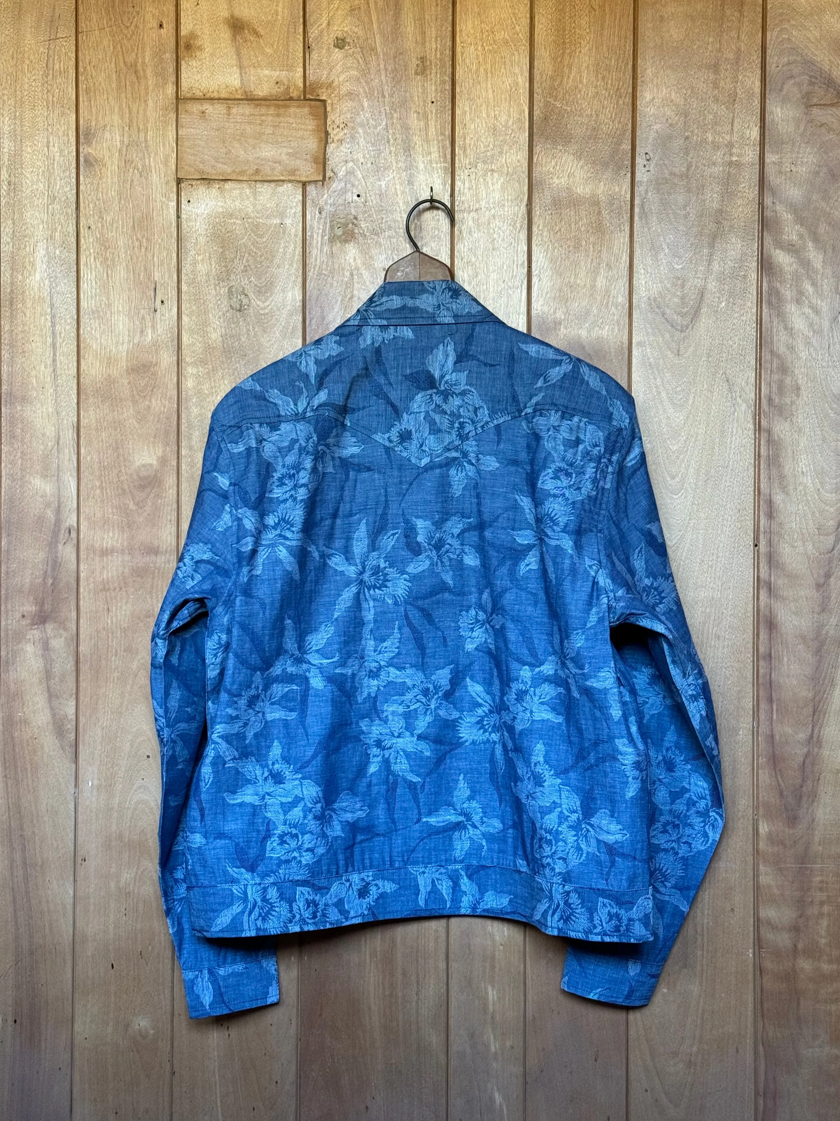 Terlingua Trucker Jacket in Denim Jacquard