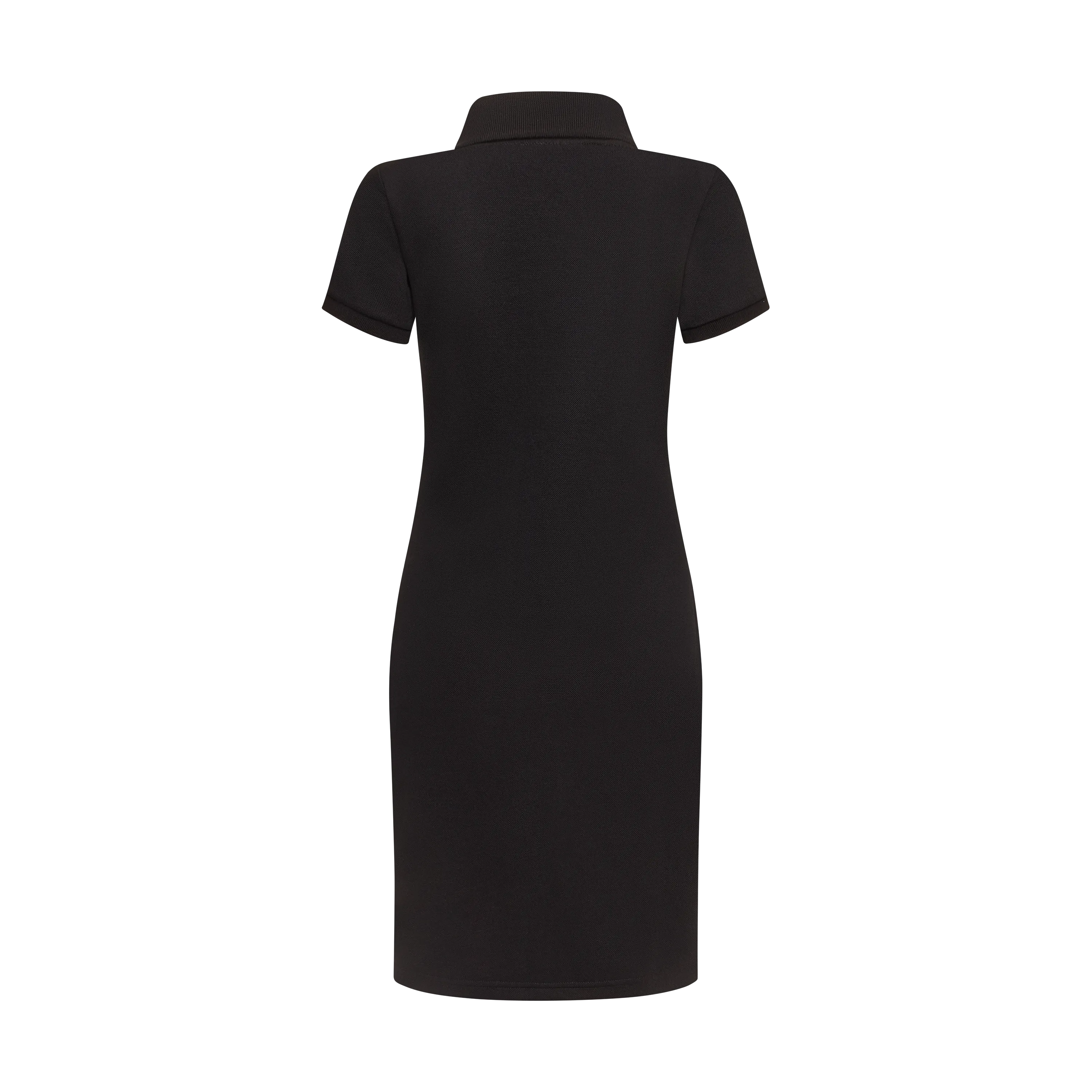 THE STAPLE POLO DRESS-BLACK