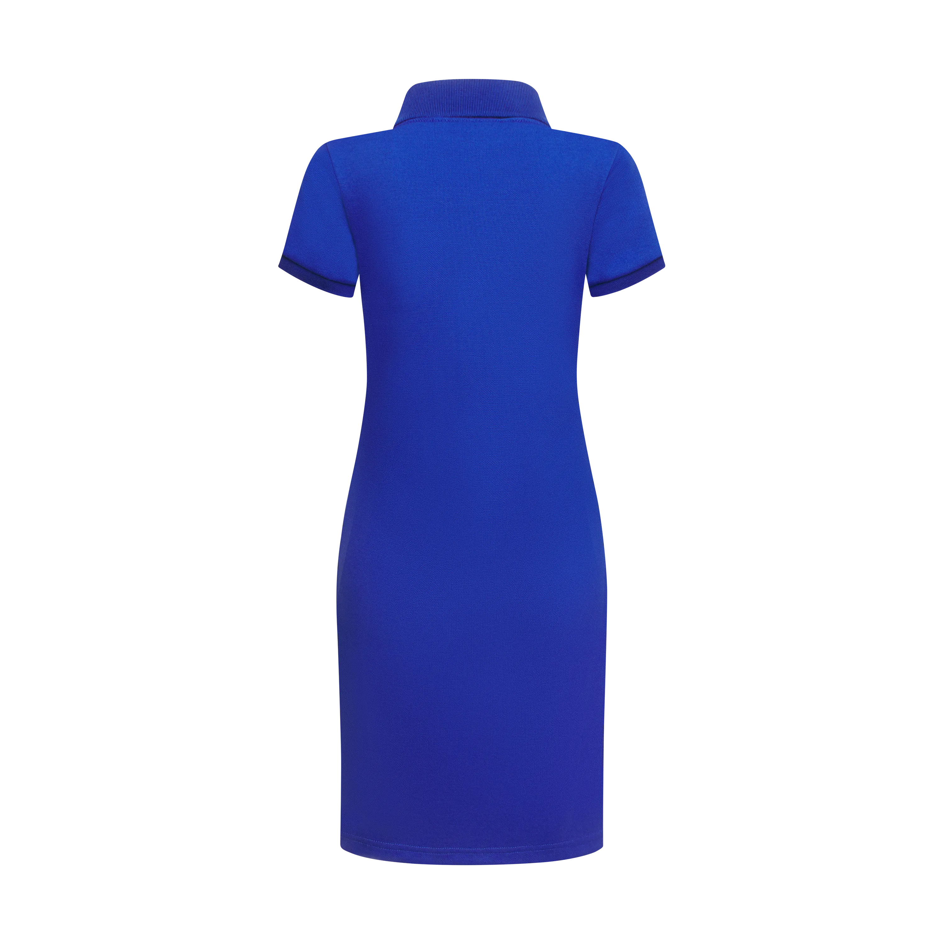 THE STAPLE POLO DRESS-ROYAL