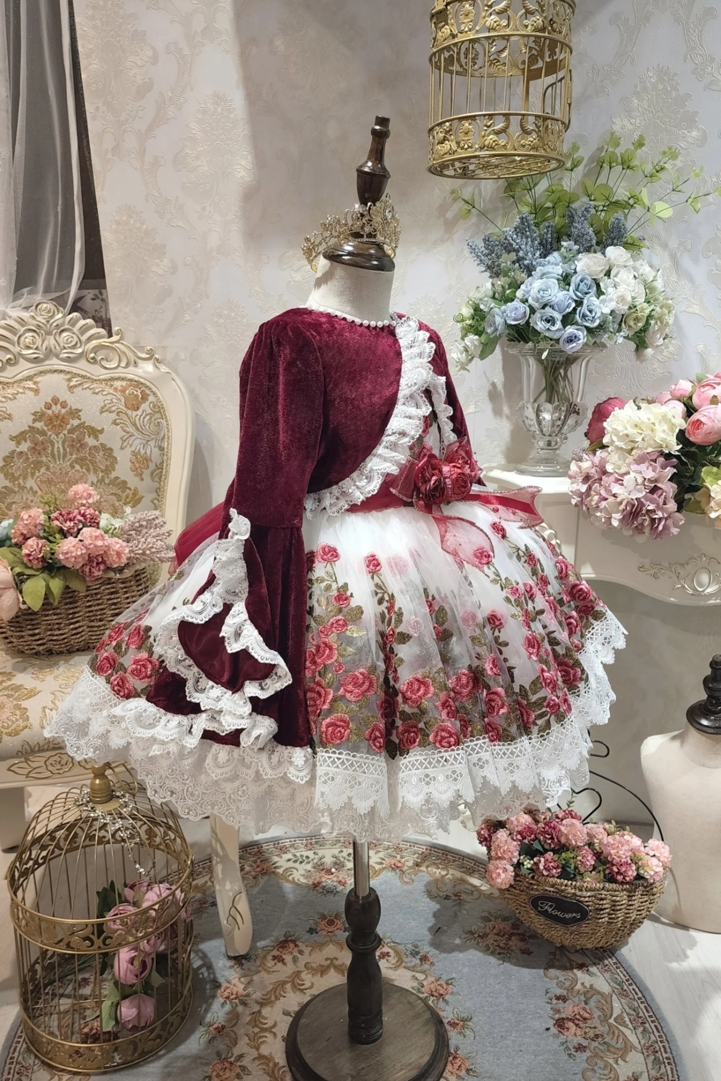 Tudor Rose Set (Dress   Jacket)