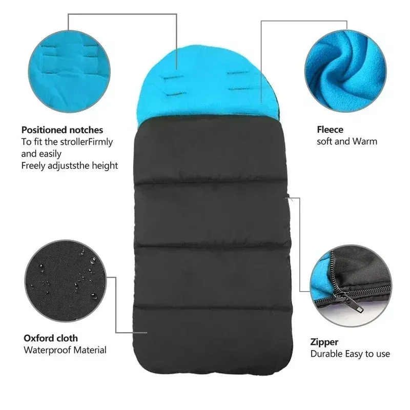 Universal Stroller Windproof Winter Warm Sleeping Bag