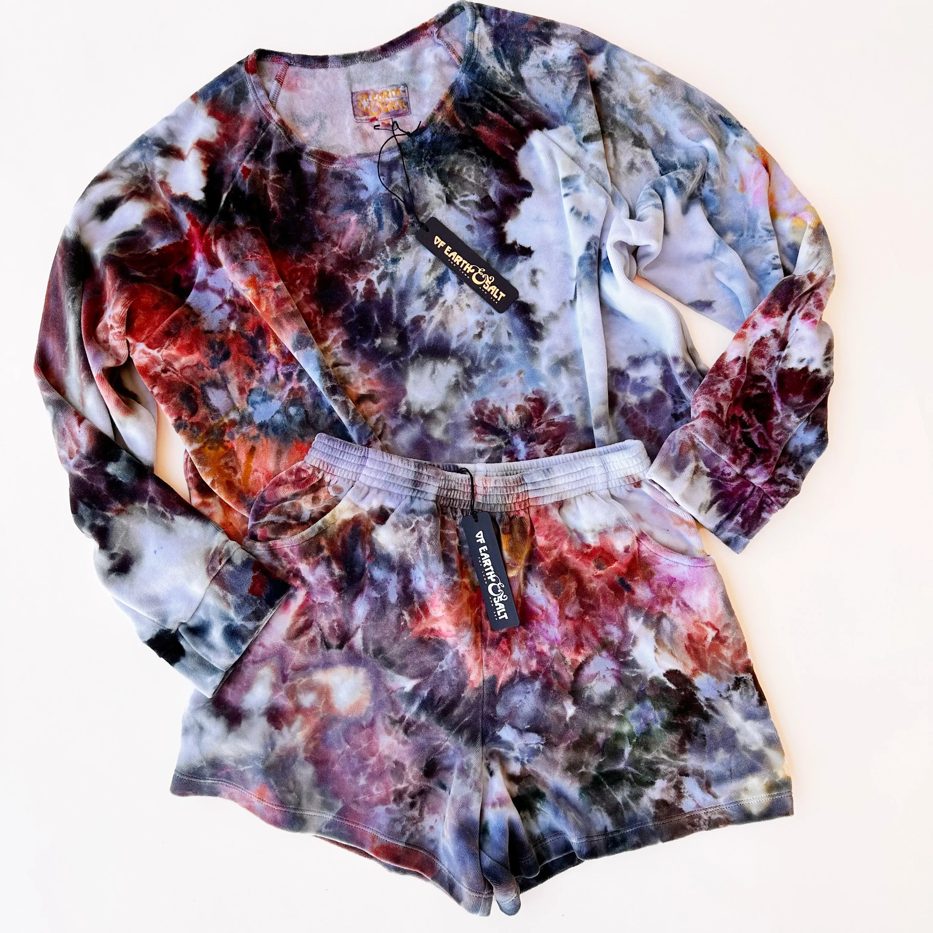Velour Raglan || Ocean Jasper