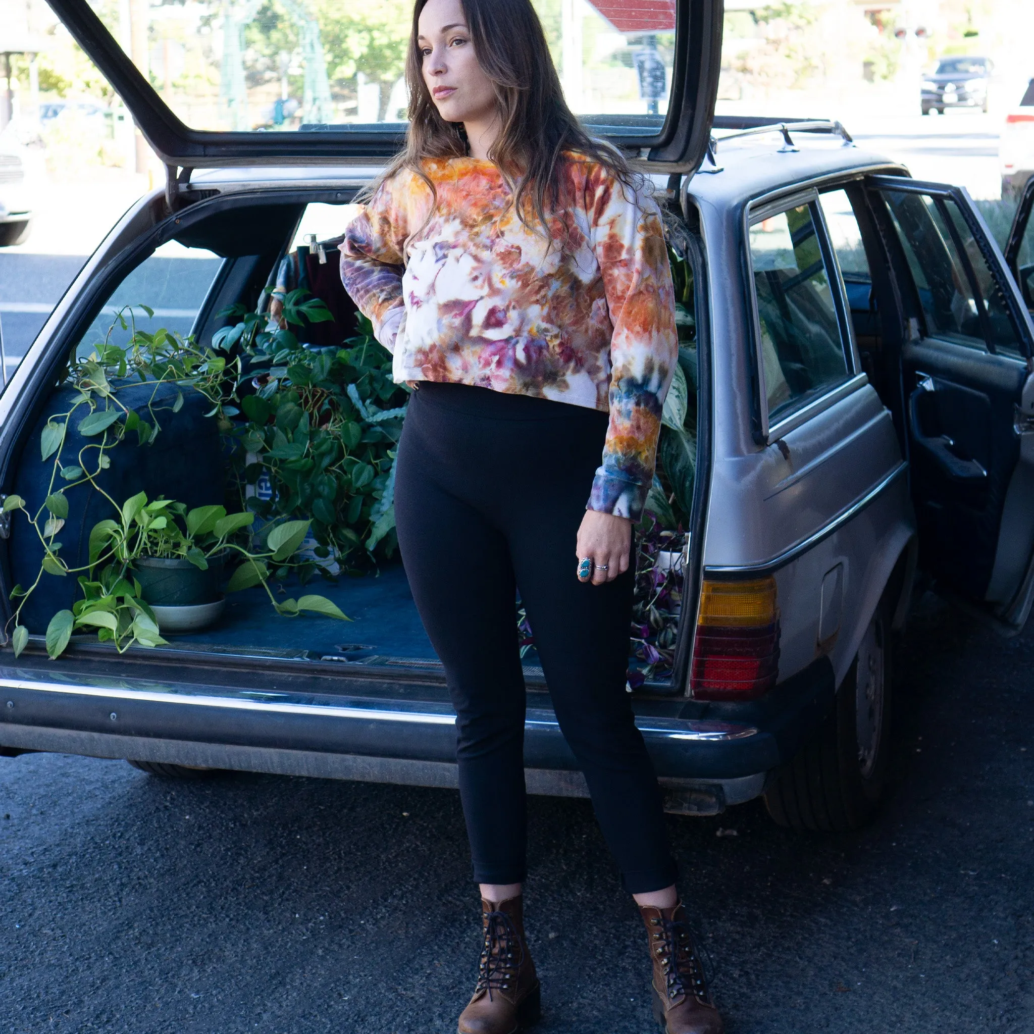 Velour Raglan || Ocean Jasper