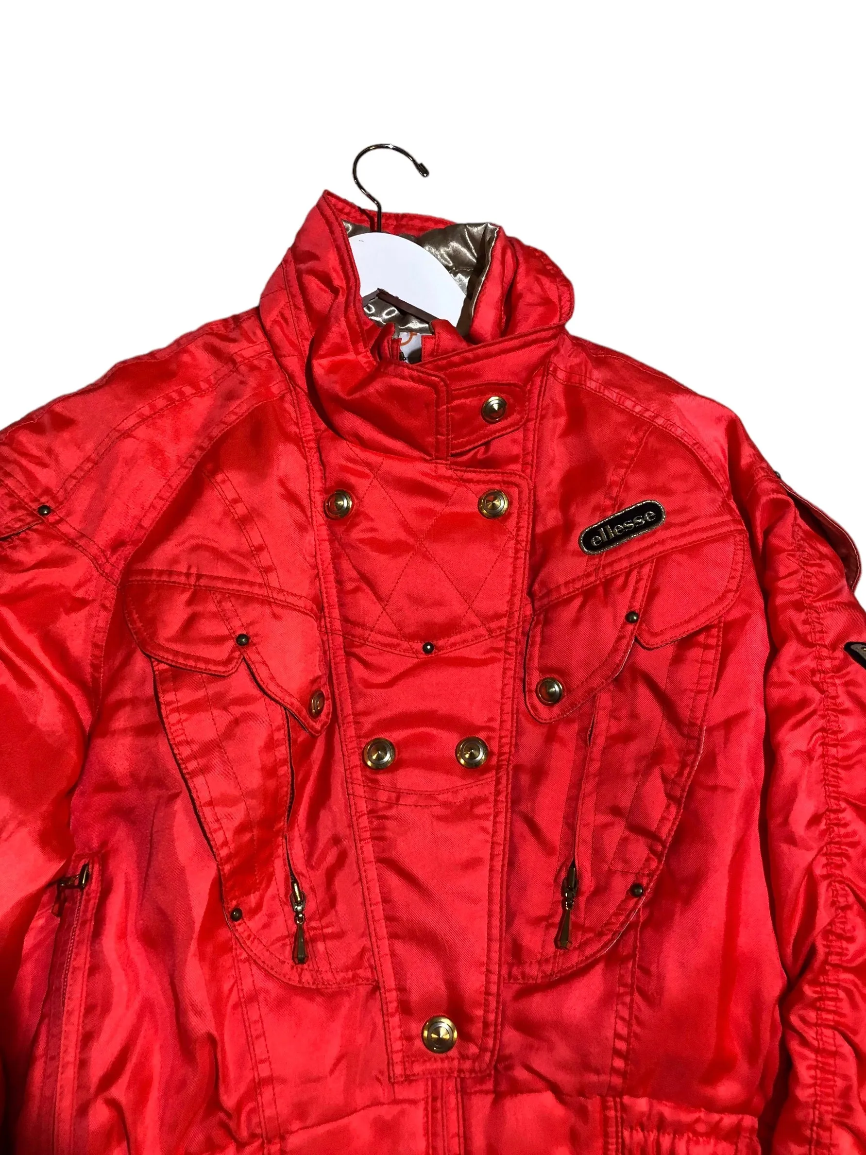 Vintage Ellesse Neon Red Jacket