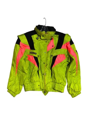Vintage Fablice Neon Green Jacket