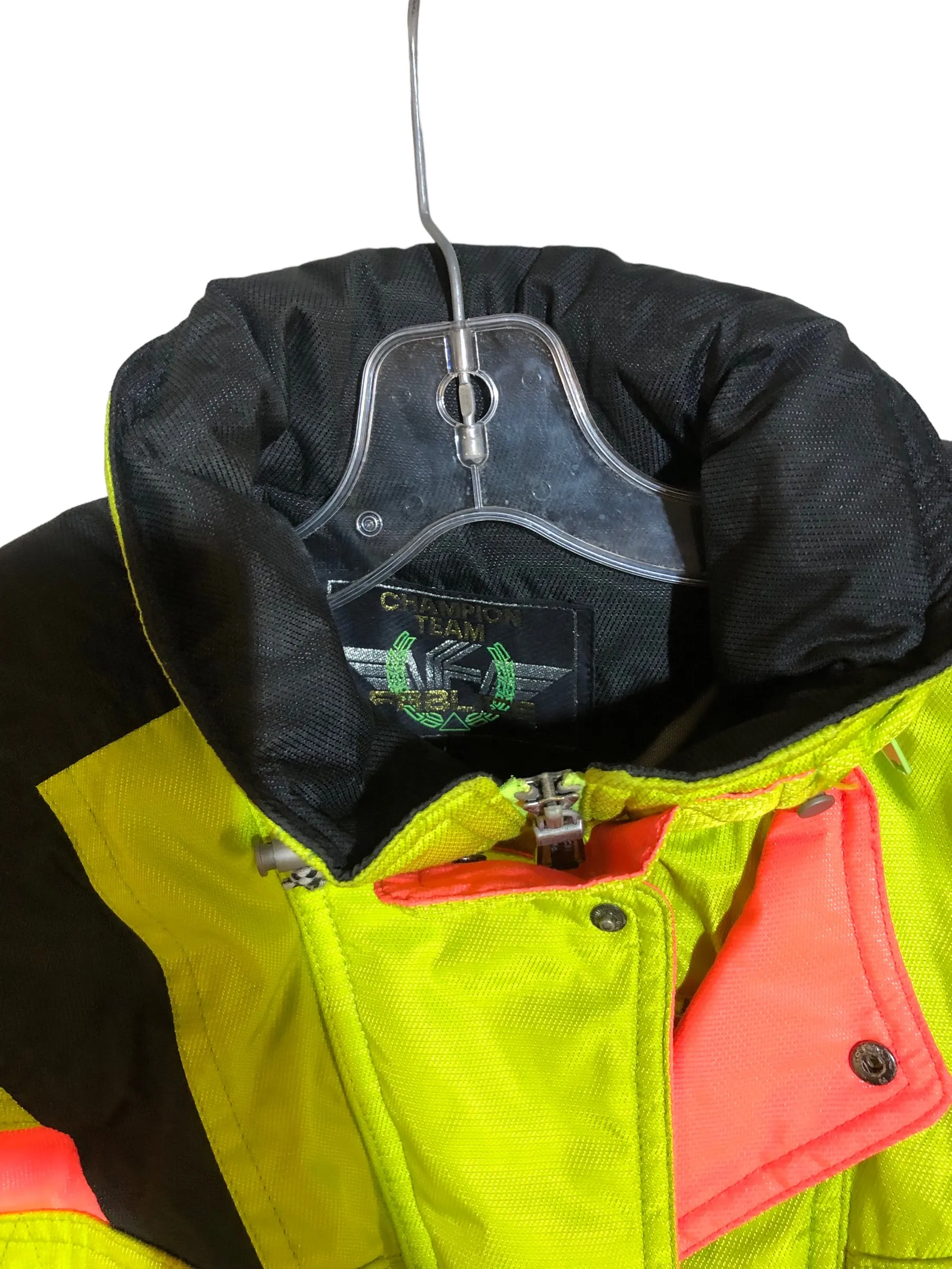 Vintage Fablice Neon Green Jacket