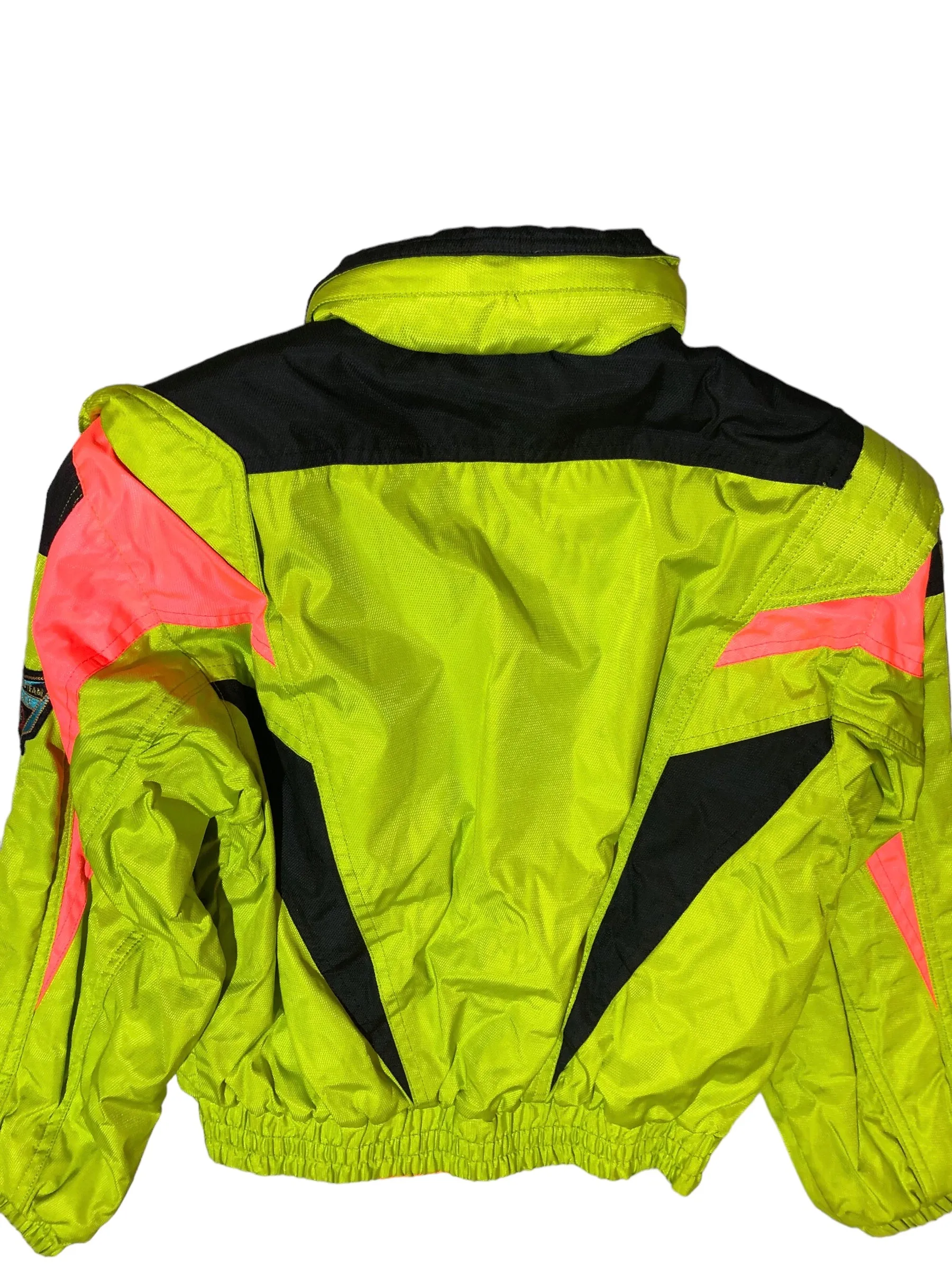 Vintage Fablice Neon Green Jacket