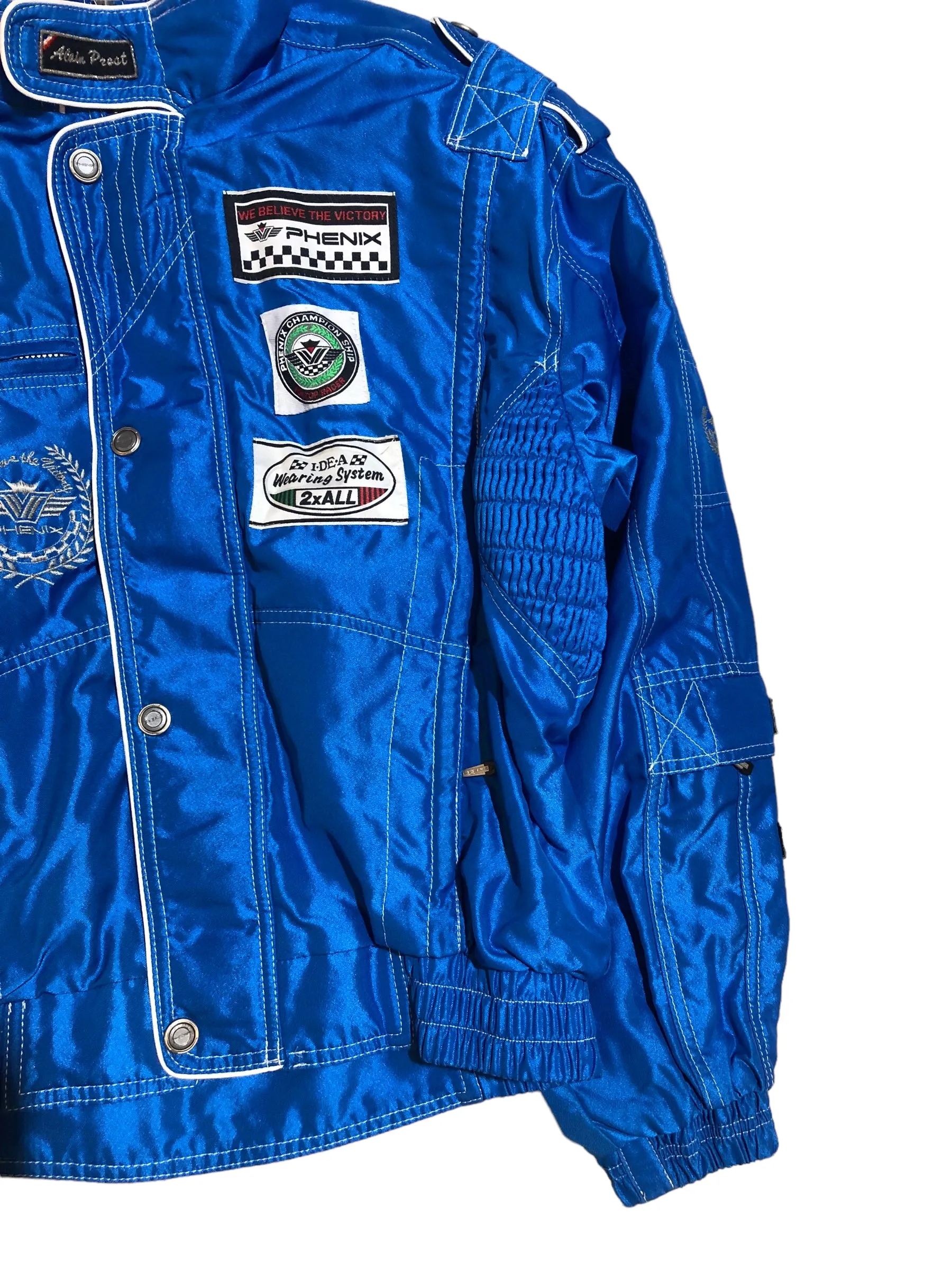 Vintage Phenix Neon Blue Jacket