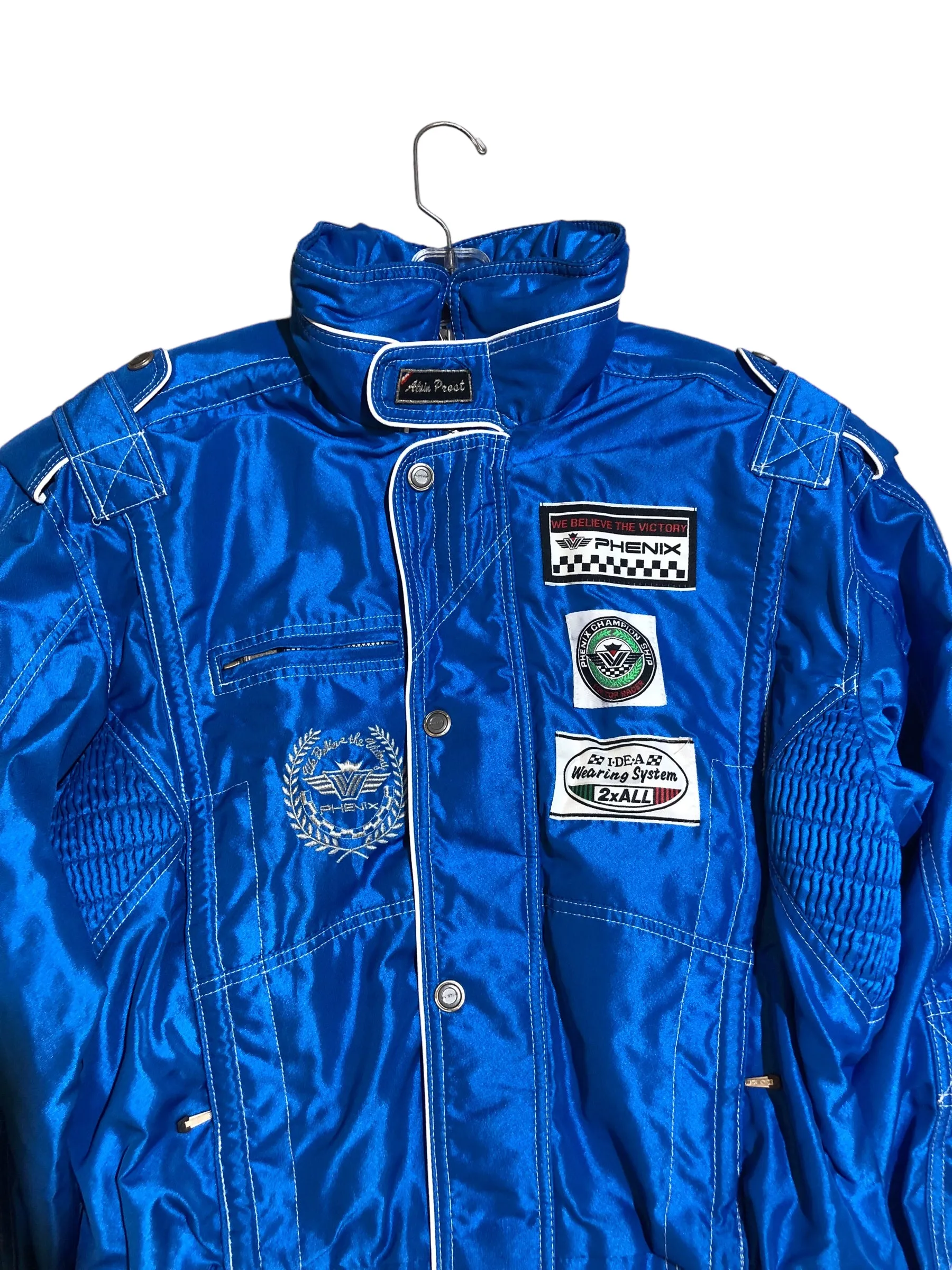Vintage Phenix Neon Blue Jacket