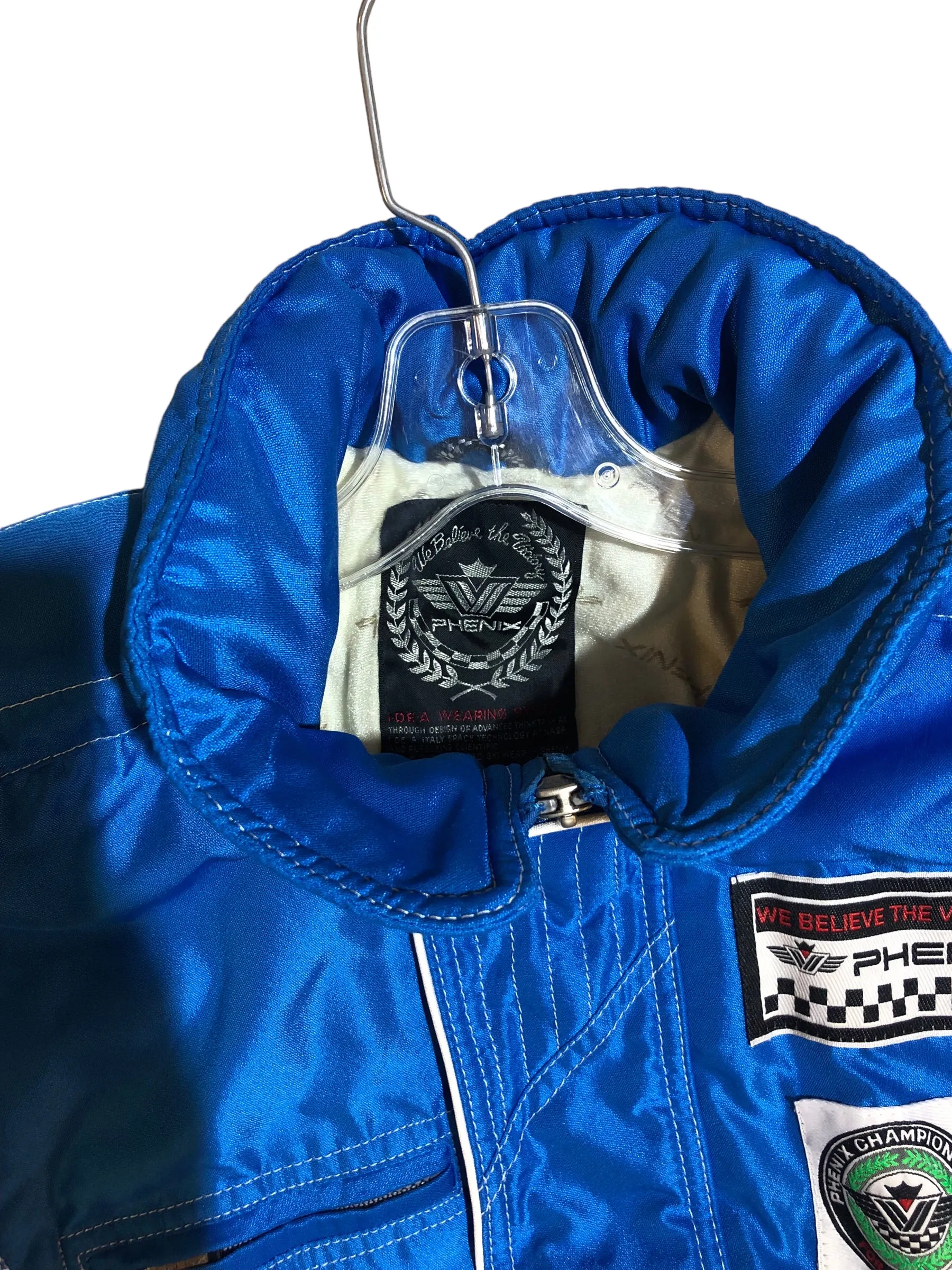 Vintage Phenix Neon Blue Jacket