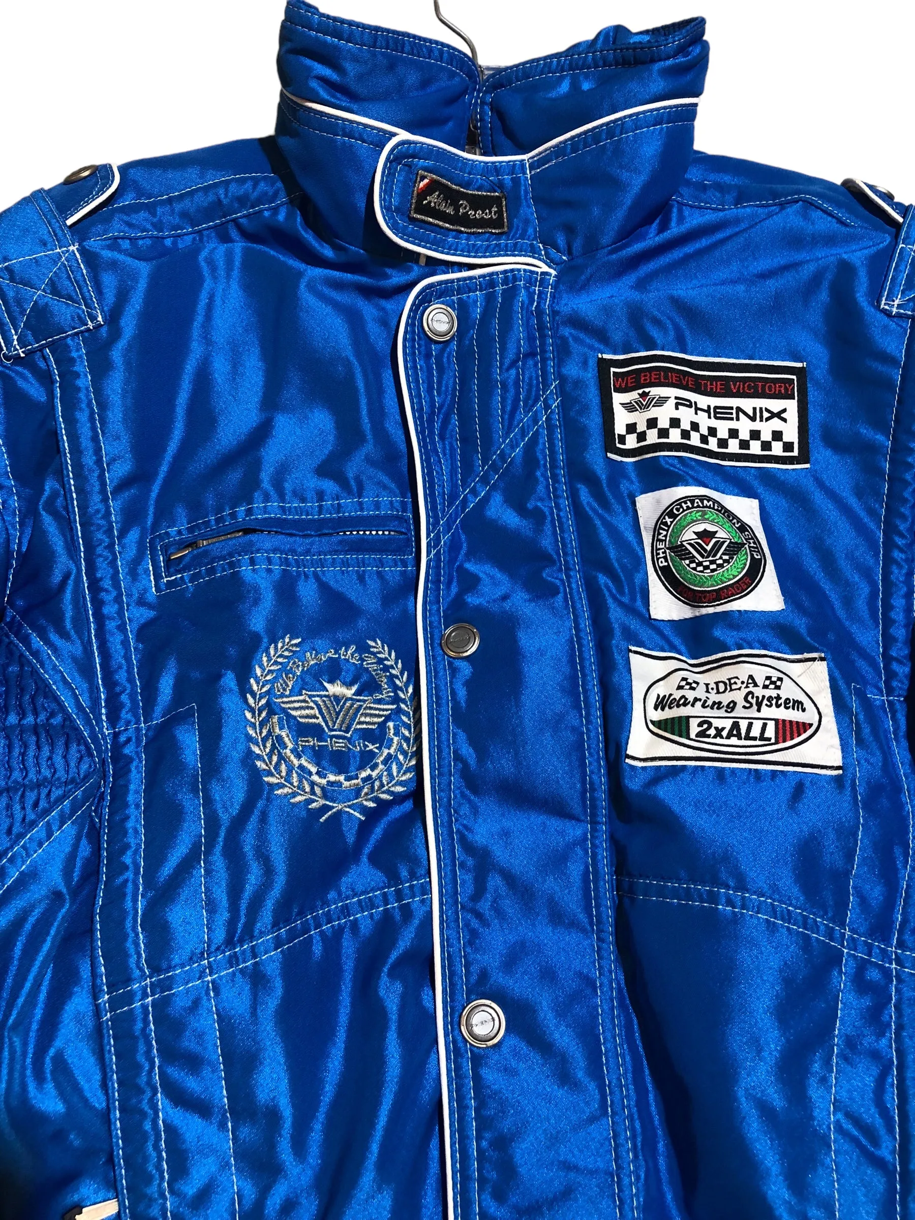 Vintage Phenix Neon Blue Jacket