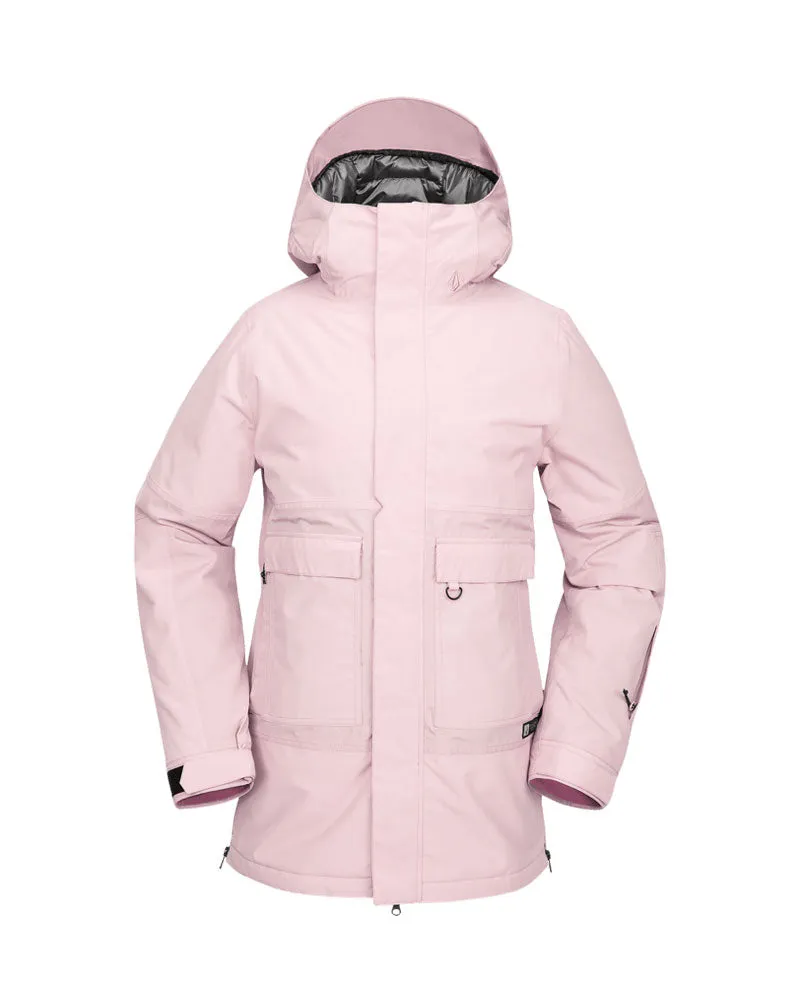 Volcom Women's Larx 2L Tds Inf Parka Adobe Rose 2025