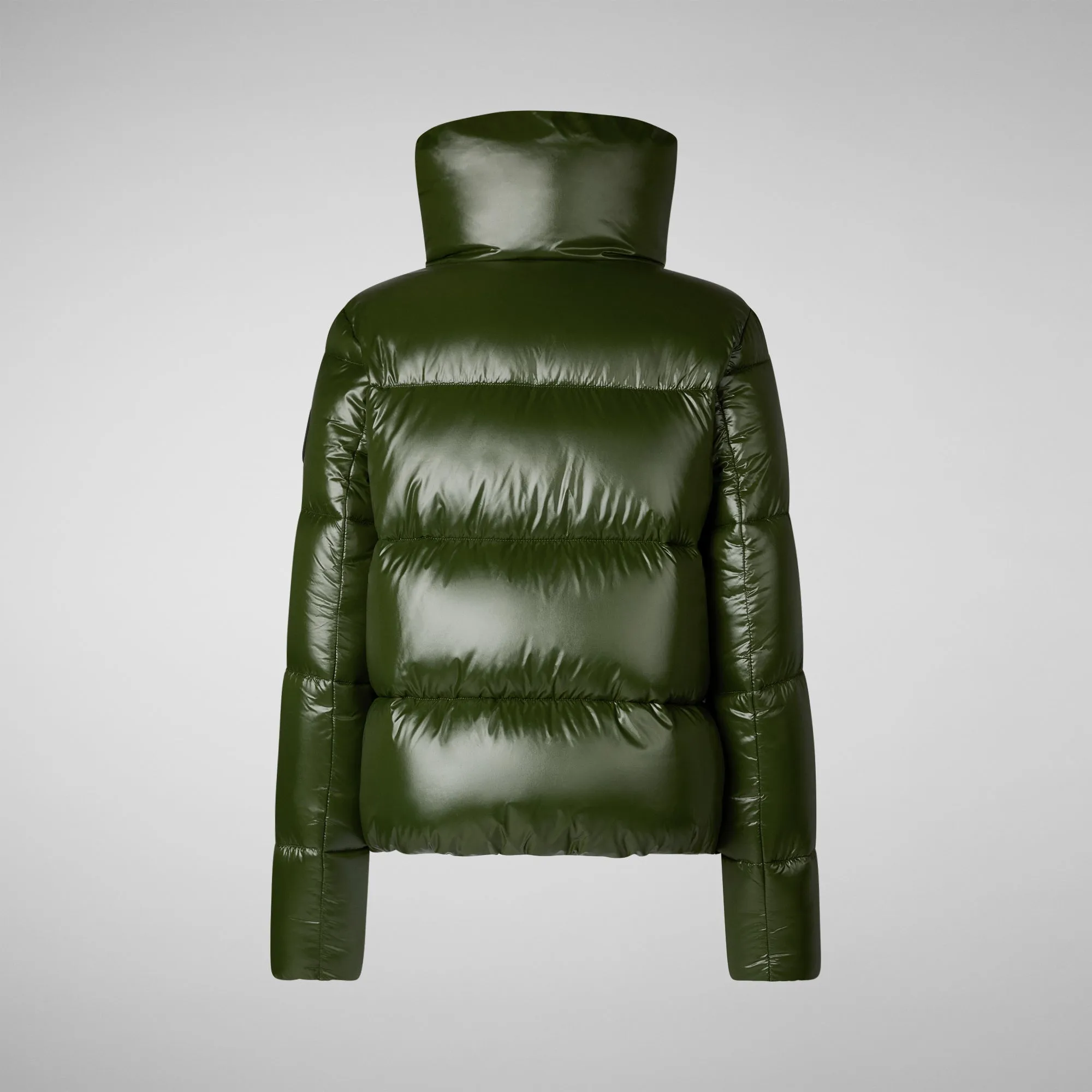 Woman's jacket Isla in pine green